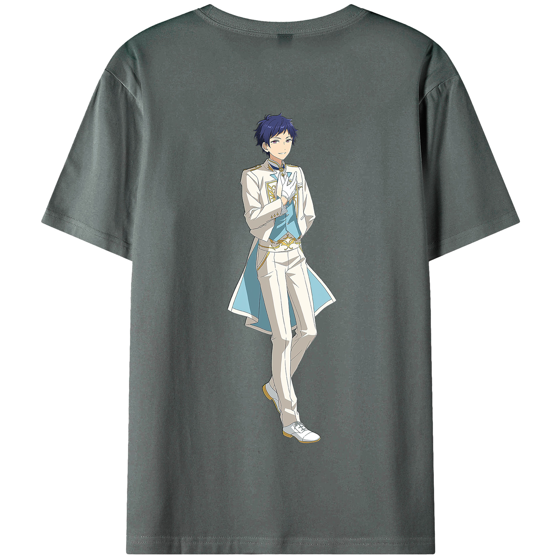 （画像用） あんさんぶるスターズ! Ensemble Stars 綿100％半袖Tシャツ（背面プリント）